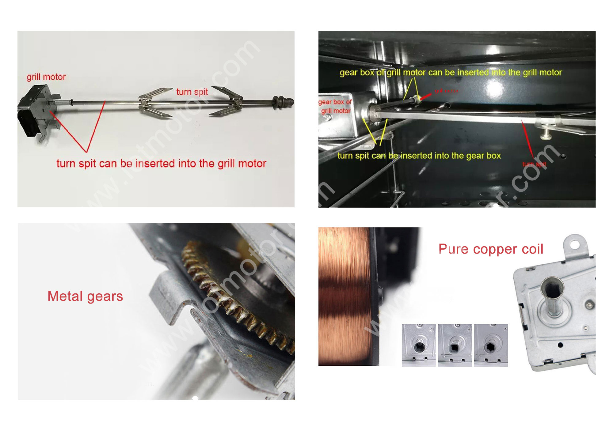 KXTYZ-1 Grill Motor